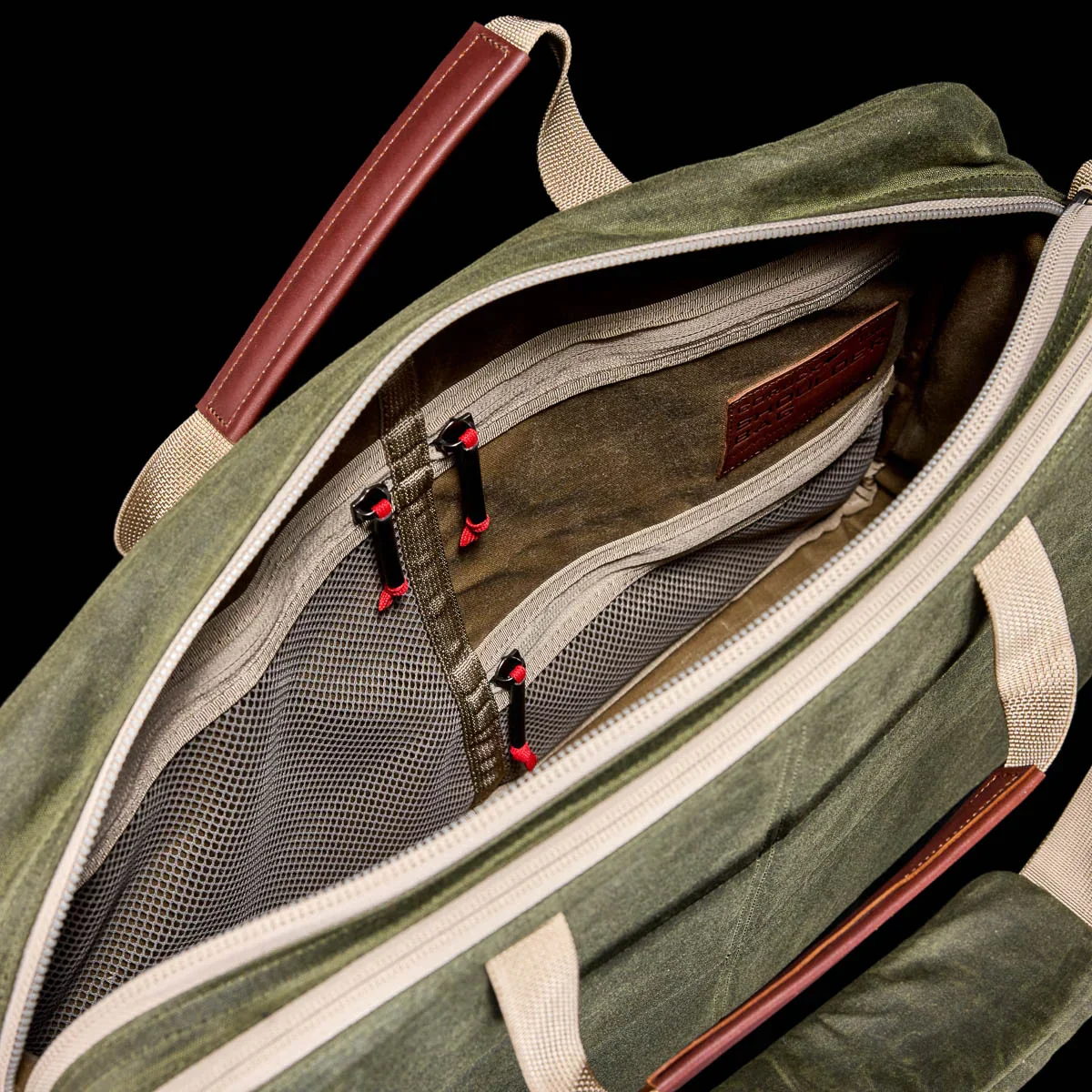 Shoulder Bag - Waxed Canvas - Image 19