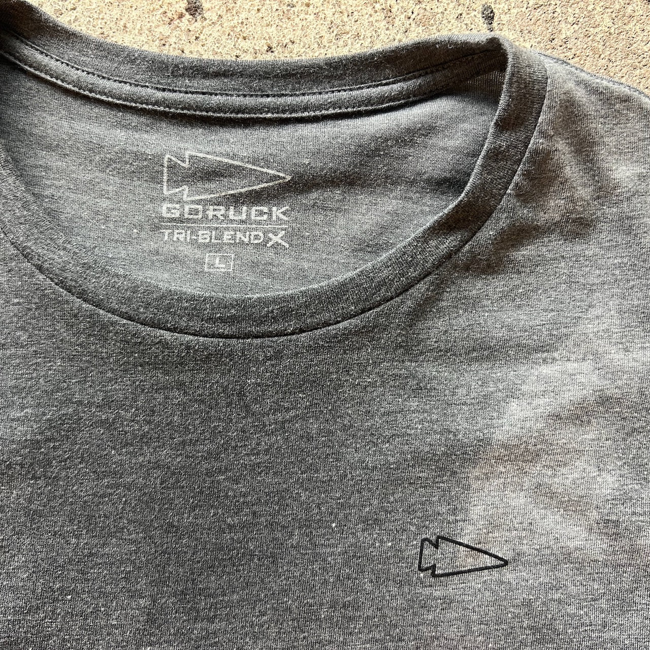 Subtle Spearhead Tee - Unisex Tri-Blend - Image 4